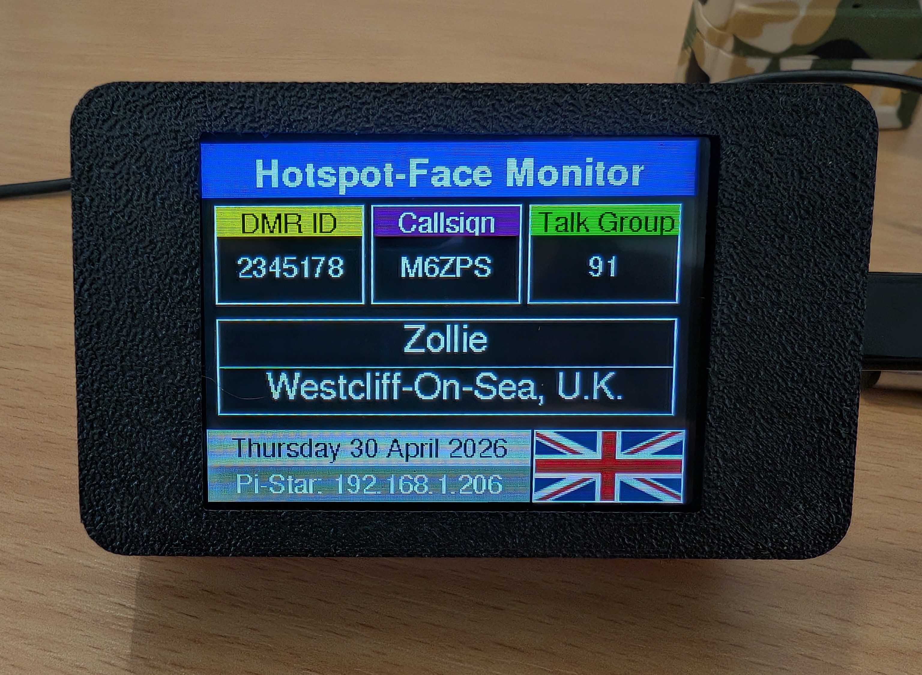 Hotspot-Face MMDVM Monitor